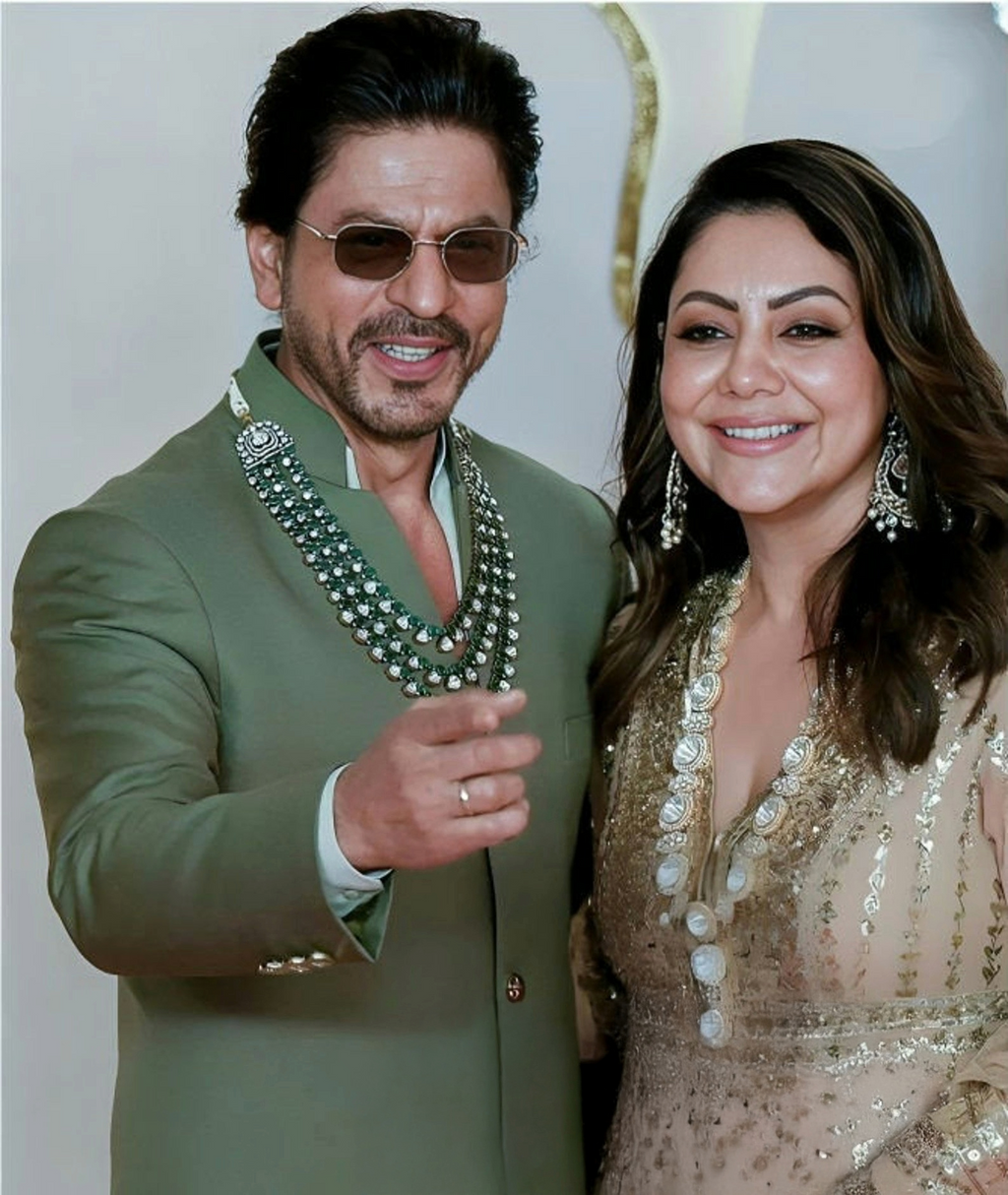 Shah Rukh khan ambani wedding sherwani