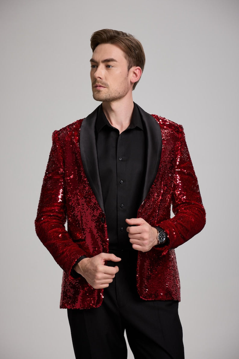 Mahroon sequence 3 piece suite for party